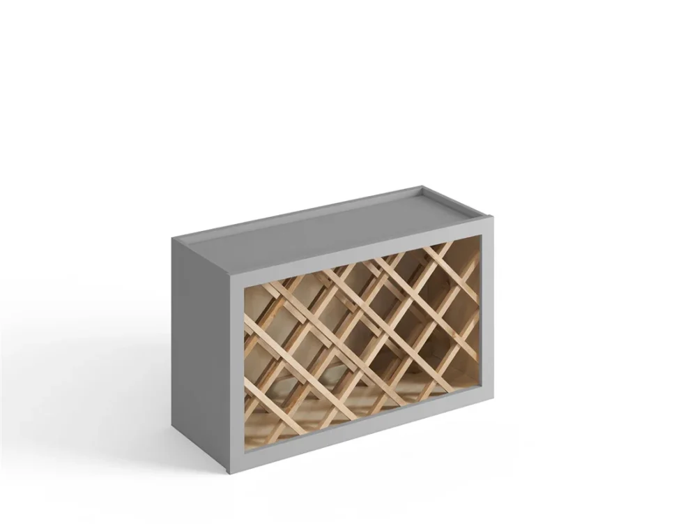 Wall Wine Rack Cabinet - Image 4